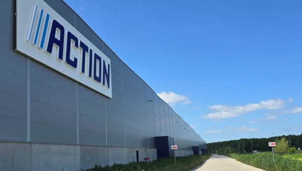 Montage en plaatsing in distributiecentrum Action Polen